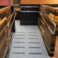 Corrimão de inox para varanda com balaustrada